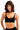 Seamless Removable Padded Support Bra Black Women's Laser Bra - Flux