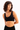 Seamless Seamless Removable Padded Black Women's Laser Bra - Blaze